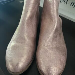 Cat & Jack Girls Pink Ankle Boots